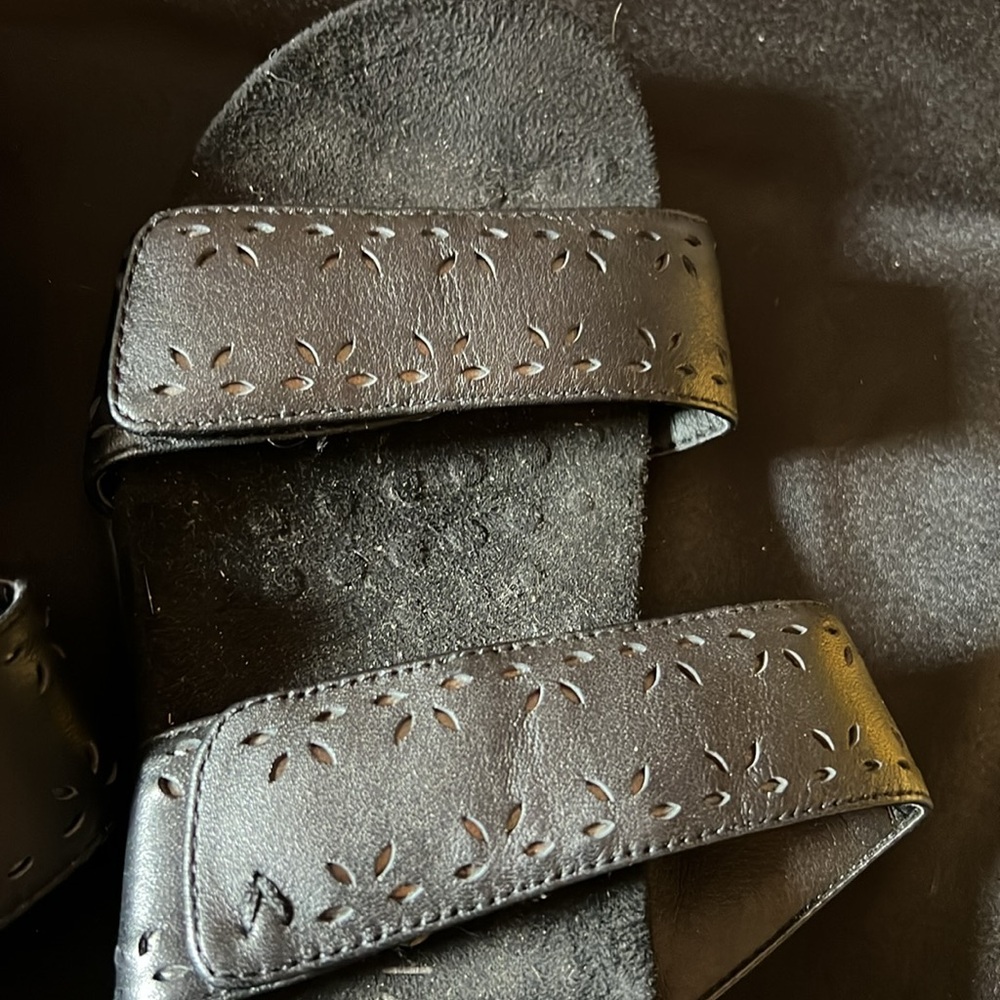 Vionic Women’s Black Adjustable Sandals Size 8 - image 3